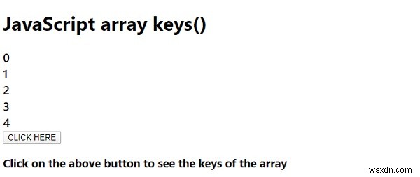 JavaScriptのarray.keys()メソッドとは?使い方とサンプルコードを解説