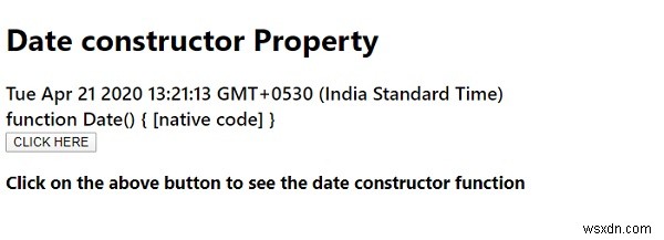 JavaScriptのDateコンストラクタープロパティとは?使い方を実例で解説