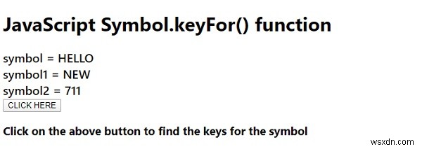 JavaScriptのSymbol.keyFor()関数とは?グローバルシンボルレジストリからキーを取得する方法