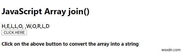 JavaScriptのArray.join()メソッドで配列を文字列に変換する方法
