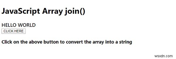 JavaScriptのArray.join()メソッドで配列を文字列に変換する方法