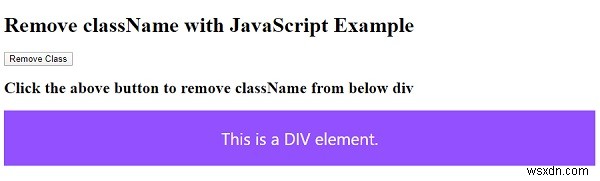 JavaScriptで要素からクラス名を削除する方法【classList.remove()の使い方】