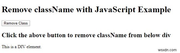 JavaScriptで要素からクラス名を削除する方法【classList.remove()の使い方】