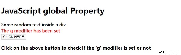 JavaScriptのglobalプロパティとは?正規表現の「g」修飾子の有無を判定する方法