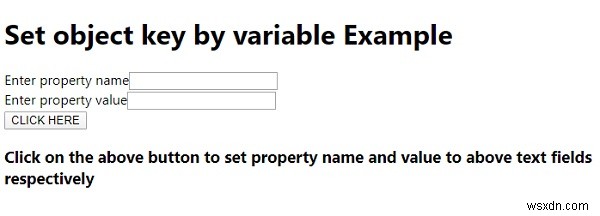 JavaScriptで変数を使ってオブジェクトのキーを動的に設定する方法