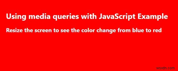 JavaScriptでメディアクエリを使う方法|window.matchMediaの基本と実装例