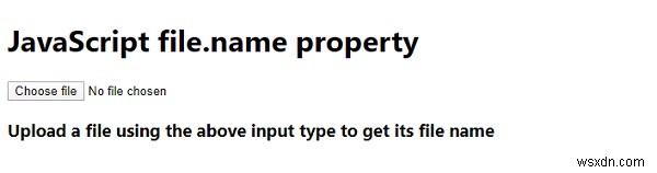 JavaScript Web APIのFile.nameプロパティとは?使い方とサンプルコードを解説