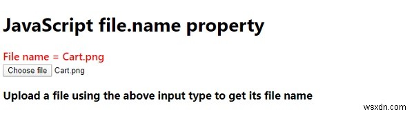 JavaScript Web APIのFile.nameプロパティとは?使い方とサンプルコードを解説