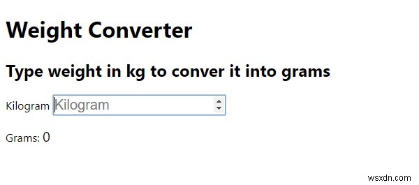 HTMLとJavaScriptで作る重量コンバーター:kgをgに変換する方法