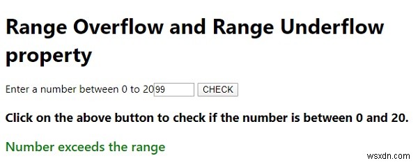 JavaScriptの範囲オーバーフロー・範囲アンダーフロー(rangeOverflow/rangeUnderflow)プロパティの使い方