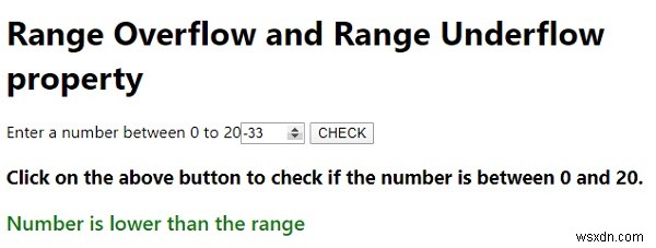 JavaScriptの範囲オーバーフロー・範囲アンダーフロー(rangeOverflow/rangeUnderflow)プロパティの使い方