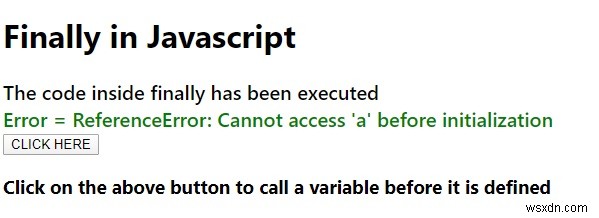 【初心者向け】JavaScriptのfinallyステートメントをサンプルコード付きでわかりやすく解説