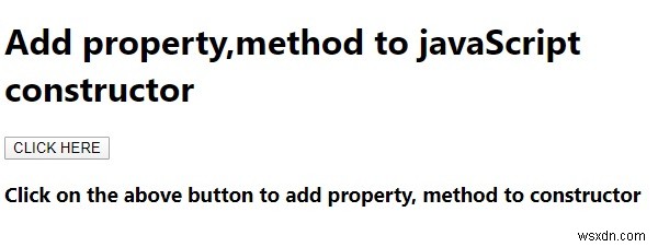 JavaScriptのコンストラクターにプロパティやメソッドを追加する方法