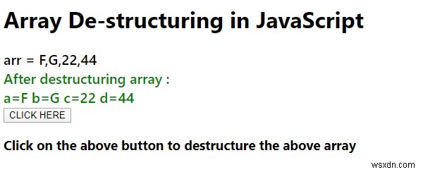 JavaScriptにおける配列の分割代入(Destructuring)の基本と使い方