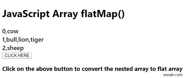 JavaScriptのArray.prototype.flatMap()メソッドとは？ネストした配列をフラット化する方法