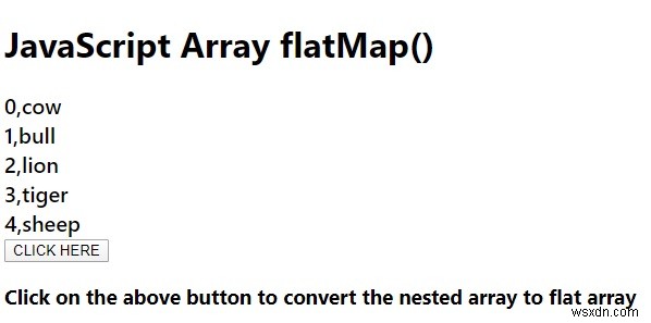 JavaScriptのArray.prototype.flatMap()メソッドとは？ネストした配列をフラット化する方法