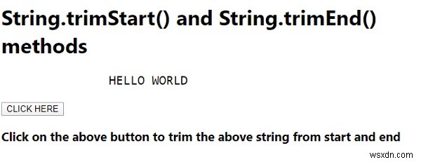 JavaScriptのString.trimStart()とString.trimEnd()メソッドの使い方を解説