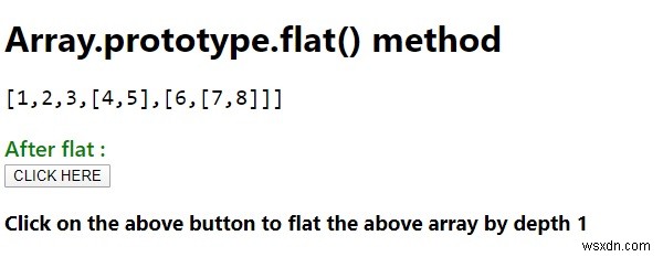 JavaScriptのArray.prototype.flat()メソッドとは?配列を指定した深さで平坦化する方法