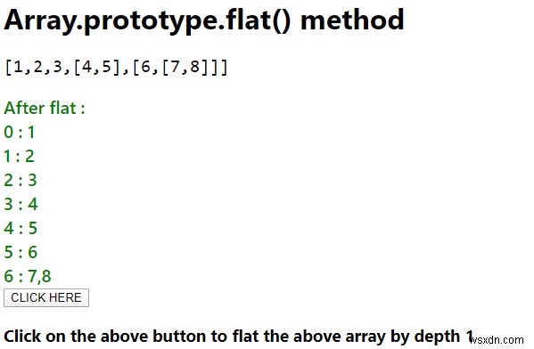JavaScriptのArray.prototype.flat()メソッドとは?配列を指定した深さで平坦化する方法