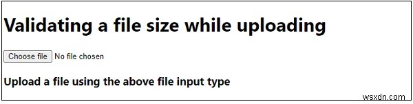 JavaScriptでアップロード時のファイルサイズを検証する方法