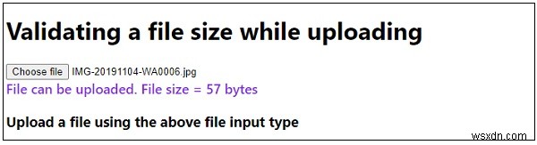 JavaScriptでアップロード時のファイルサイズを検証する方法