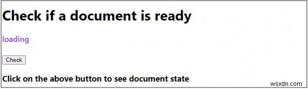 JavaScriptでドキュメントの読み込み状態（readyState）を確認する方法