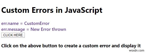 JavaScriptでカスタムエラーを作成する方法【サンプルコード付き】