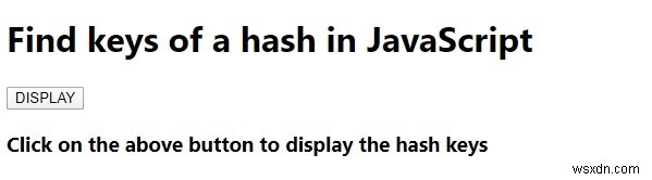 JavaScriptでハッシュのキーを取得するには?Object.keys()メソッドの使い方