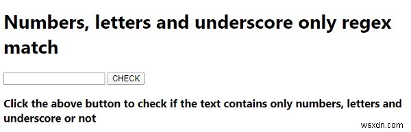 【JavaScript】正規表現で名前が半角英数字・アンダースコアのみかどうかを判定する方法