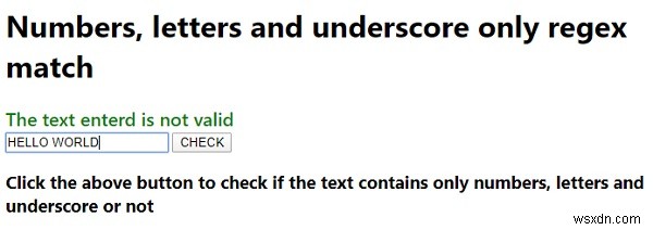 【JavaScript】正規表現で名前が半角英数字・アンダースコアのみかどうかを判定する方法