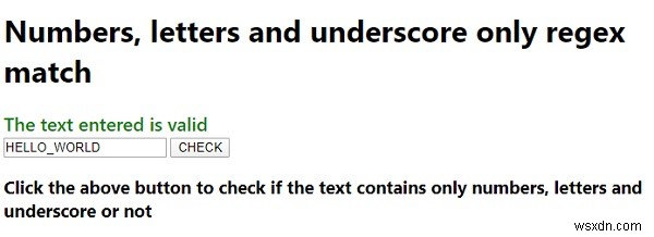 【JavaScript】正規表現で名前が半角英数字・アンダースコアのみかどうかを判定する方法