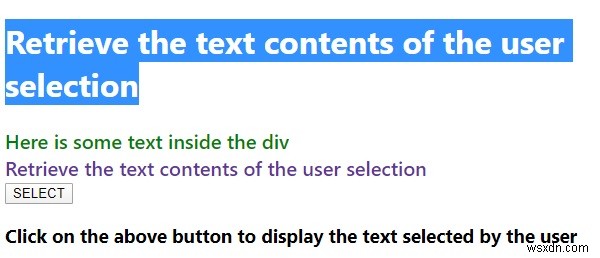 JavaScriptでユーザーが選択したテキストを取得・表示する方法