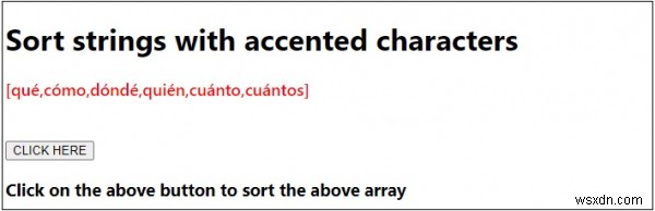 JavaScriptでアクセント付き文字を含む文字列を並べ替える方法