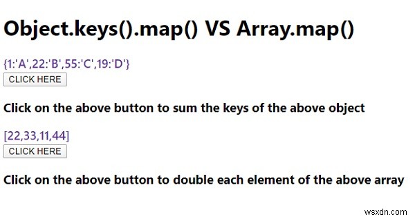 JavaScriptのObject.keys().map()とArray.map()の違いを徹底解説