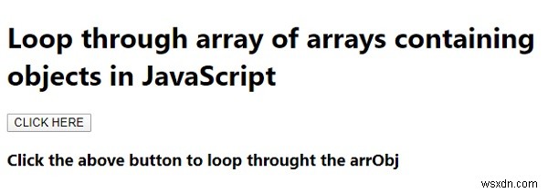 JavaScriptでオブジェクトを含む「配列の配列」をループ処理する方法