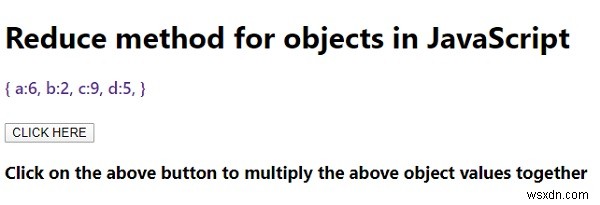 JavaScriptでオブジェクトにreduceメソッドを適用する方法