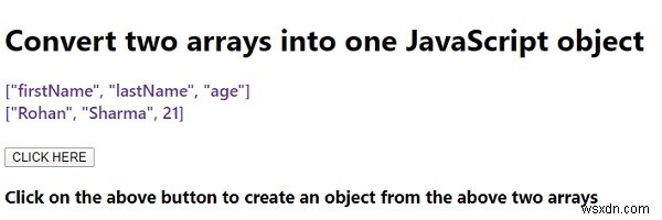 【JavaScript】2つの配列を1つのオブジェクトに変換する方法をわかりやすく解説