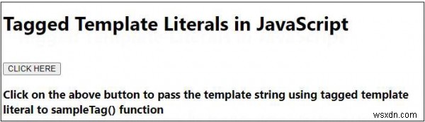 JavaScriptのタグ付きテンプレートリテラルとは?使い方を実例で解説