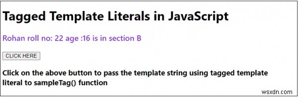JavaScriptのタグ付きテンプレートリテラルとは?使い方を実例で解説