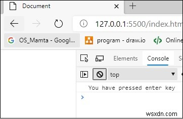 JavaScriptでキー押下を検出する最も簡単な方法