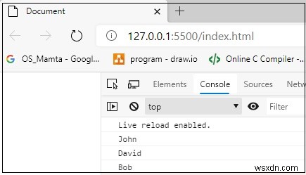 JavaScript（jQuery）でJSONを解析して特定の名前と値のペアを表示する方法