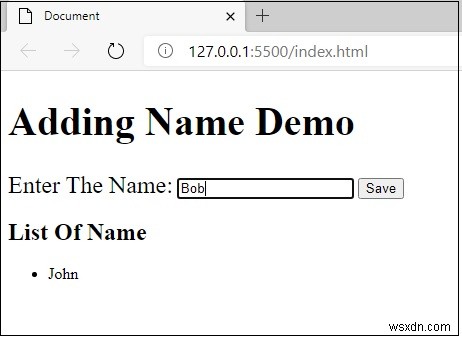 JavaScriptでUL(順序なしリスト)に改行付きで項目を追加する方法