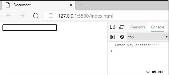 JavaScriptでテキスト入力フィールドのEnterキー押下を検出する方法