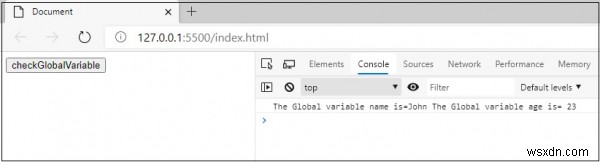 jQueryでdocument.ready関数の外側にグローバル変数を作成する方法