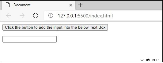 【JavaScript入門】HTMLのinput要素にテキストを追加するボタンの作り方