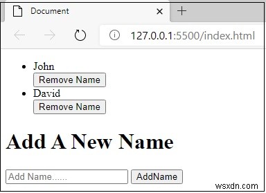 JavaScriptでボタンクリック時に名前を追加・削除する方法をわかりやすく解説