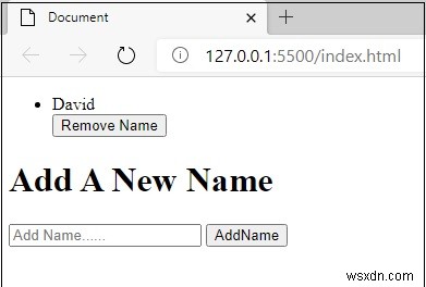 JavaScriptでボタンクリック時に名前を追加・削除する方法をわかりやすく解説