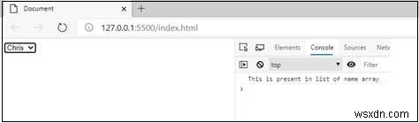 JavaScriptで選択リスト(セレクトボックス)の値が配列に含まれるか判定してコンソールに出力する方法