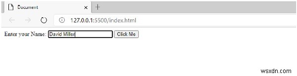 JavaScriptでテキストボックスの入力値を取得して表示する方法