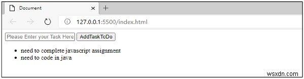 JavaScriptでToDoリスト(やることリスト)を作成する方法
